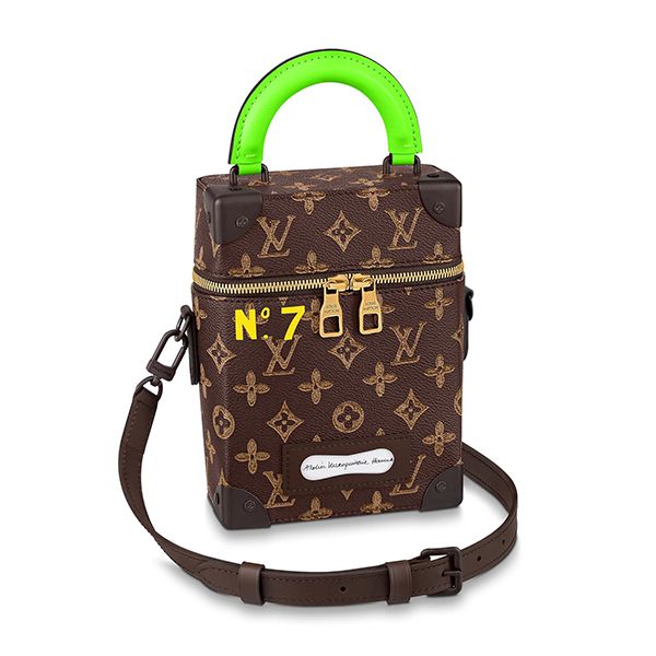 ルイヴィトン ヴェルティカルボックストランク 偽物 モノグラム ショルダーバッグ M59666